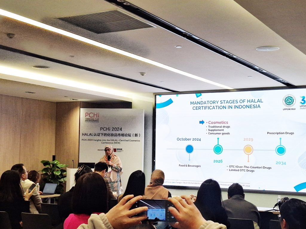 Di Shanghai, LPPOM MUI Jelaskan Pentingnya Sertifikasi Halal Bagi Kosmetik