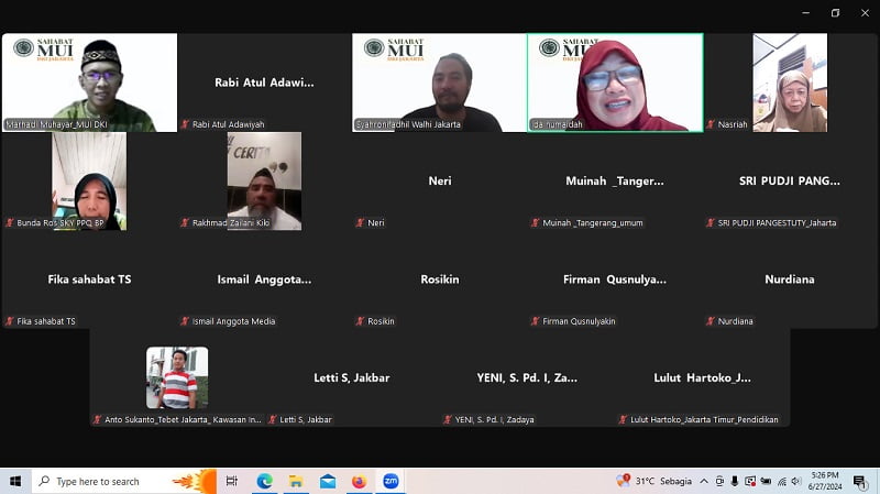 MUI Jakarta Sikapi Soal The Silent Killer