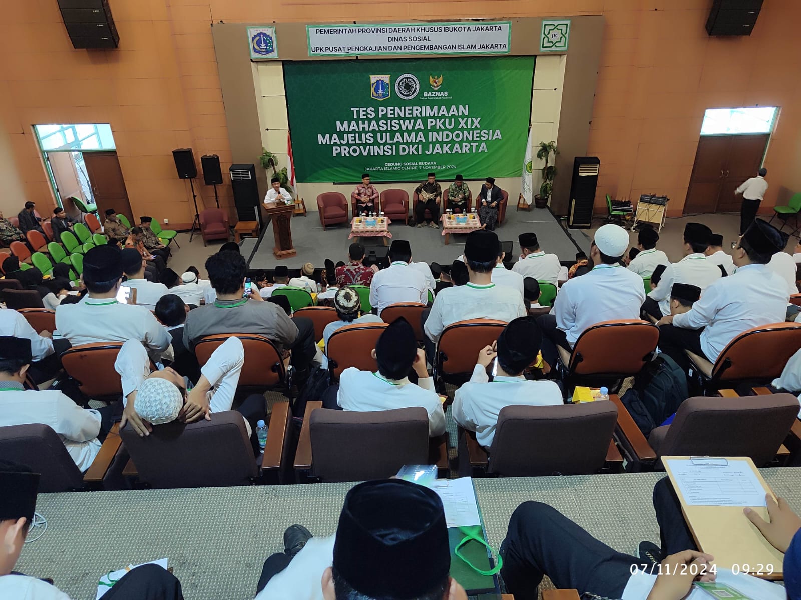 MUI DKI Jakarta Gelar Tes Seleksi Penerimaan Mahasiswa PKU Angkatan XIX