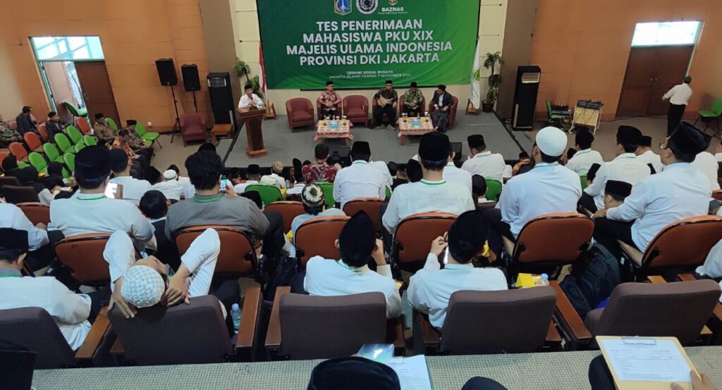 MUI DKI Jakarta Gelar Tes Seleksi Penerimaan Mahasiswa PKU Angkatan XIX – Pendidikan Kader Ulama