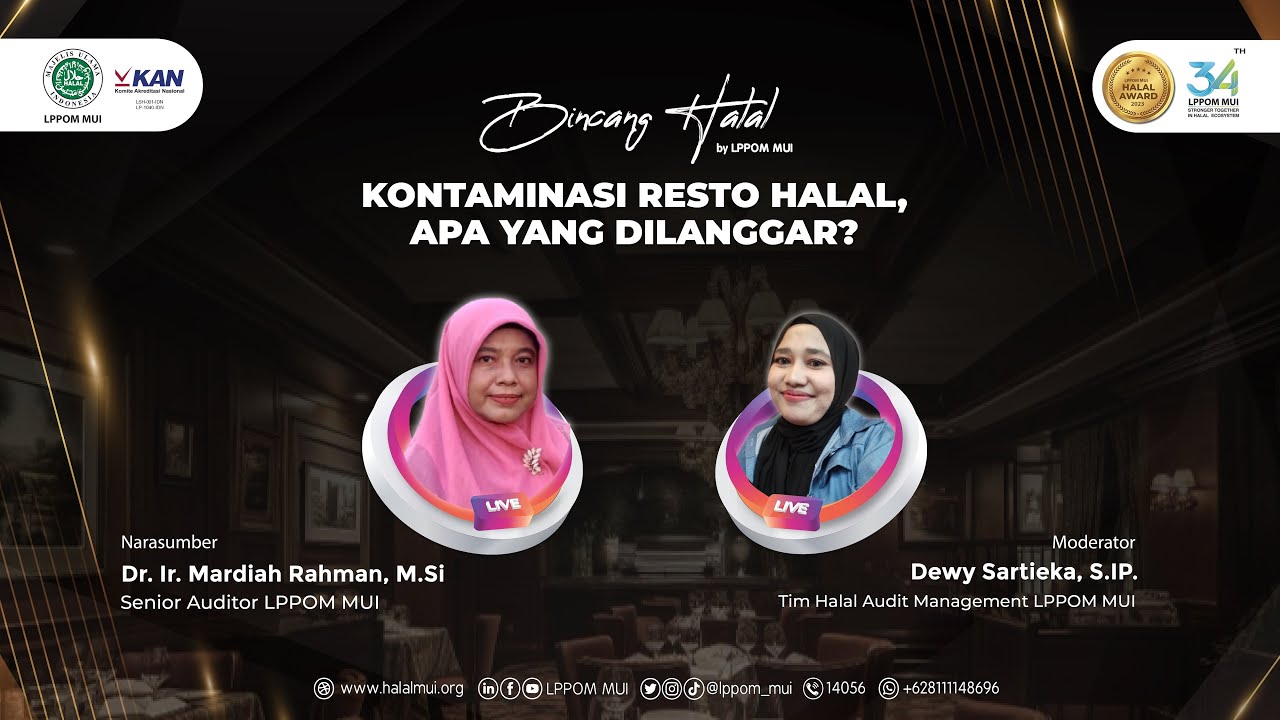 Larangan Di Resto Bersertifikat Halal Untuk Apa?