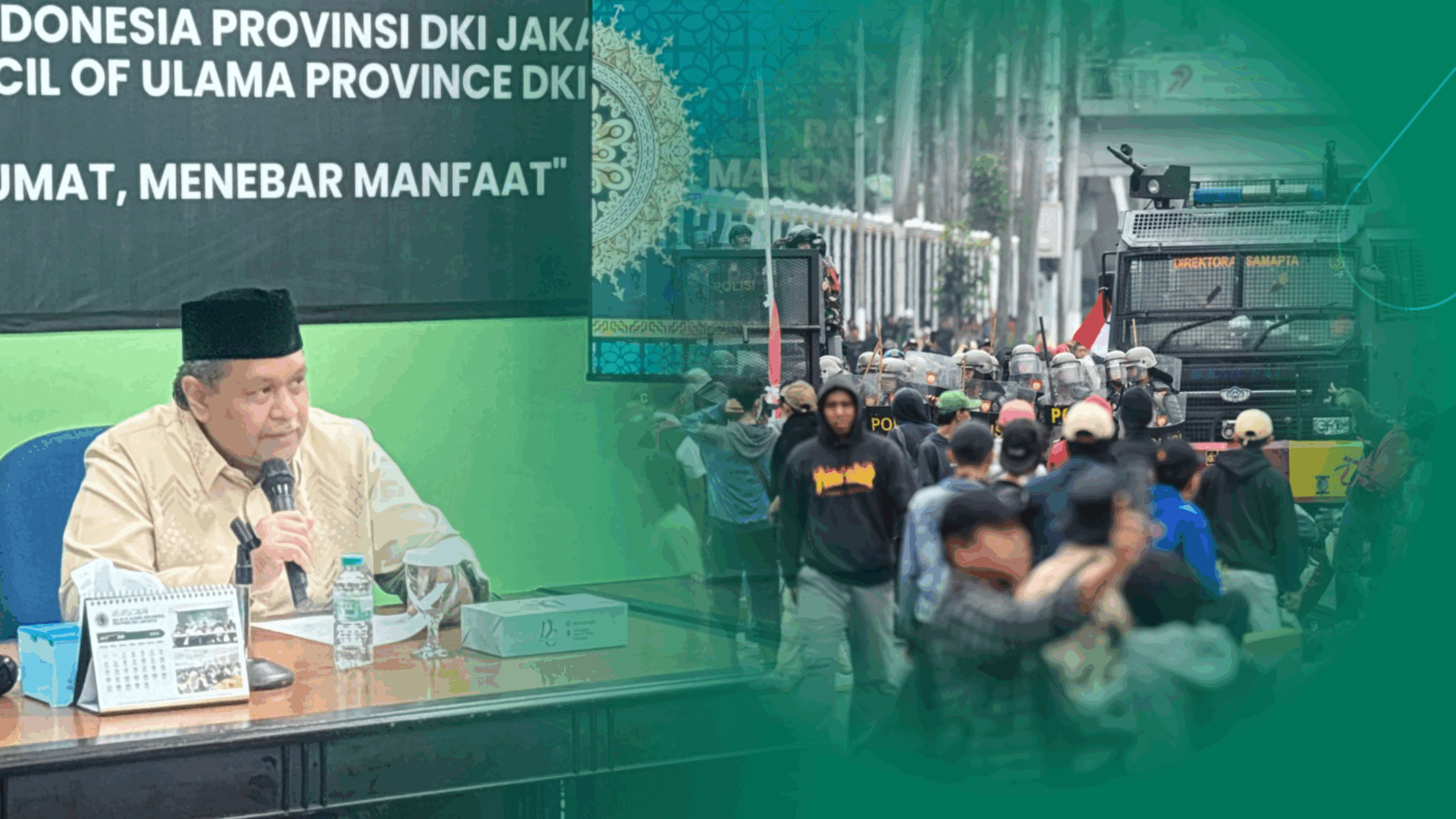 MUI DKI Jakarta Imbau Hormati Hukum dan Doakan Korban Tragedi Demo