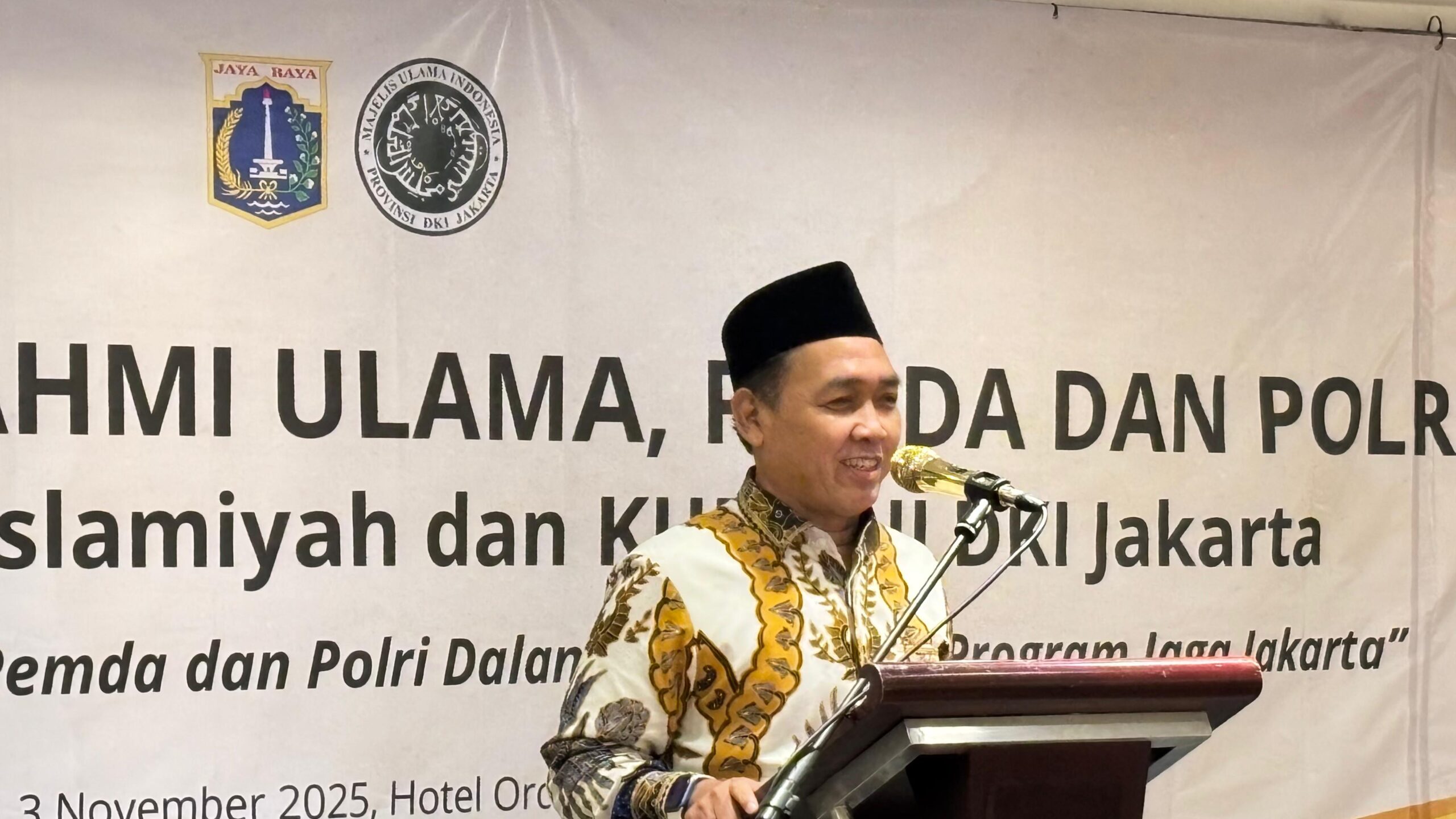 KH Samsul Maarif: Menjaga Keamanan Jakarta Adalah Kewajiban Bersama